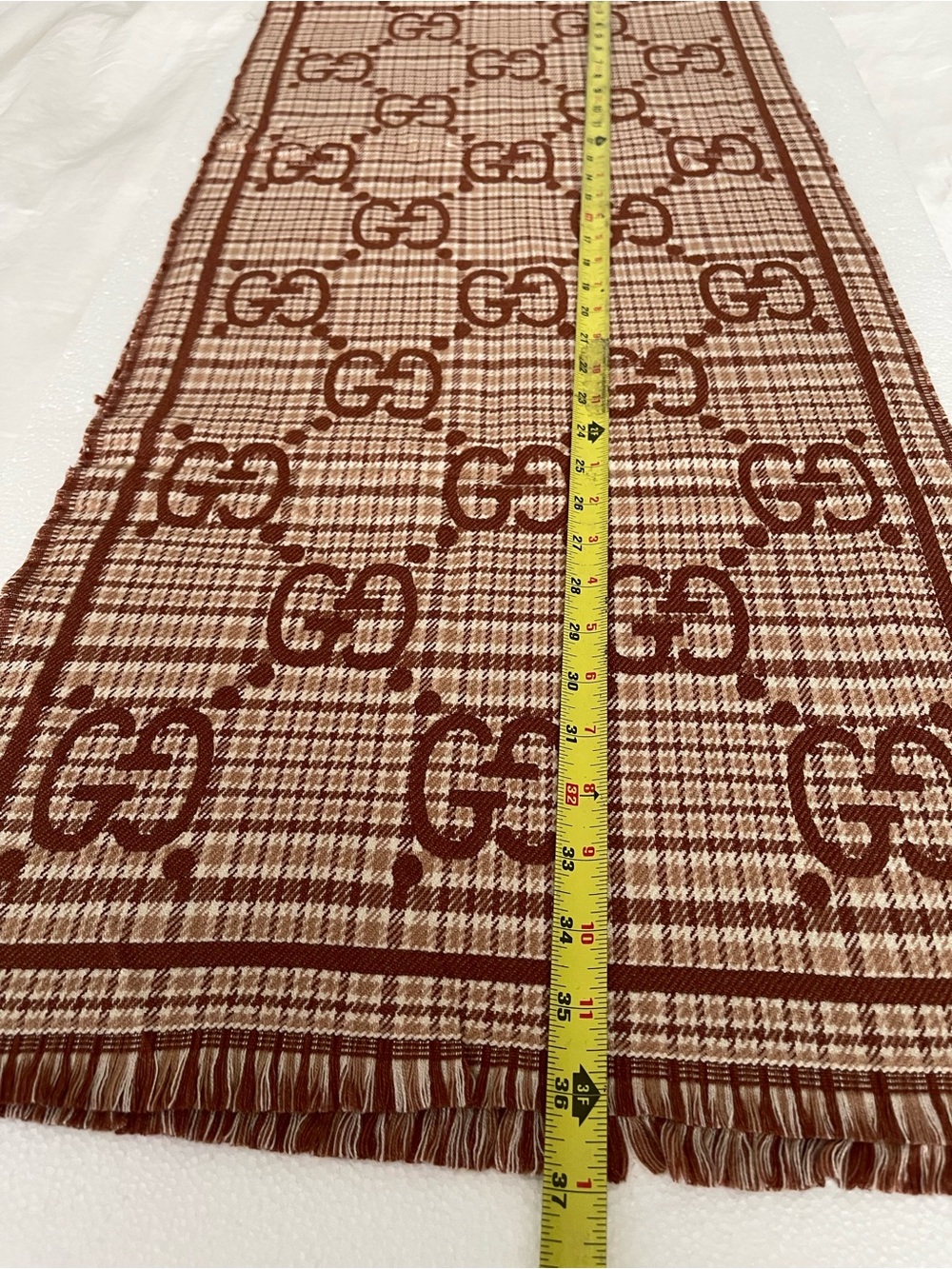 Gucci GG reversible jacquard scarf - Picture 6 of 9